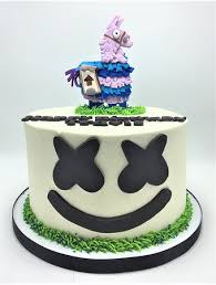 While three of those challenges are there are ten birthday cakes in total stashed away in different sections of the map. Fortnite Cake Marshmello Llama Pinata Picture Of Flavor Cupcakery Bake Shop Bel Air Tripadvisor