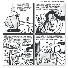 the dog has an aura of menace