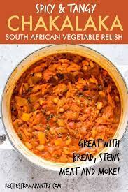 Chakalaka Is A Traditional South African Recipe That Is So Easy To Make It S A Flavourful African Dish Rea South African Recipes African Food Chakalaka Recipe
