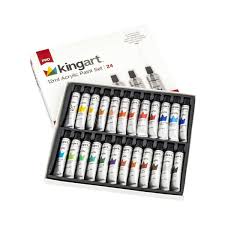 Amazon Set Of 24 Unique Colors Acrylic Paint Assorted Just 8 97 Reg 14 95 As Of 11 12 2018 9 57 Am Cst Deals Finders Acrylic Paint Set Paint Set Acrylic Painting