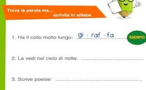 Noi genitori spesso sappiamo come si fa la divisione in sillabe, solo perché siamo abituati a farla, difficilmente siamo in grado di ripetere tutte le regole che, senza neppure accorgerci. Scheda Divisione Sillabe Da Stampare Gratis Per La Scuola Primaria