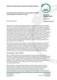 Brustkrebs Rechtzeitig Entdecken Inter