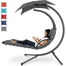 We did not find results for: Amazon Com Barton Floating Swing Chaise Lounge Chair Hammock Lounger Hanging Curved Chaise Lounge Chair Swing For Backyard Patio W Pillow Beige Garden Outdoor
