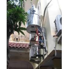 Teknologi ac bisa juga digunakan sebagai pemanas air tanpa menggunakan tambahan arus listrik. Pemanas Air Ac