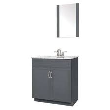 We did not find results for: Colette 30 In W X 19 In D Bath Vanity In Gray With Engineered Stone Vanity Top In Gray With White Basin And Vanity Bath Vanities Transitional Bathroom Design
