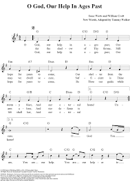 O God Our Help In Ages Past Digital Sheet Music Lead Sheet Printable Sheet Music