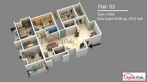 Travel 3d wooden wall map is a unique wooden wall décor for your home, office or any other location. 4 Bhk 3d Floor Plan Designed By Nakshewala Com Contact 91 8010822233 Floor Plan Design Floor Plan Layout Floor Plans