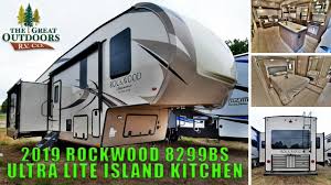 Rockwood takes pride in ensuring that each floorplan is able to suit the needs of your active family. 2019 Forest River Rockwood 8299bs Signature Ultra Lite Island Kitchen Fifth Wheel Colorado Rv Sales Youtube
