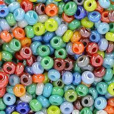 Günstiges material für diy projekte bequem online bestellen! Rocailles 2 5mm Mix Opaque Lustre X10g Perles Co