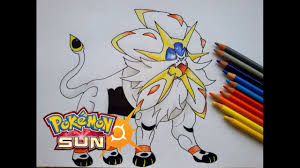 Wie Zeichnet Man Solgaleo Pokemon Youtube
