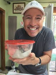 Rupert and I rescued this injured little girl