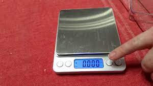 To change scale to grams. Small Size Digital Scale Up To 6 6 Pounds Grams Ounces Grains Carats Youtube