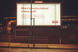 Ikano Bank Who D Advertise Behind A Lamp Post Guerrilla Advertising Branding Design Packaging Advertising