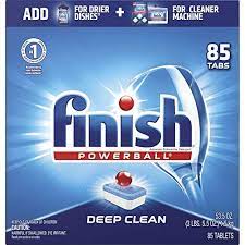 Cascade® actionpacs® with dawn® after 10 washes in hard water conditions. Buy Finish All In 1 85ct Dishwasher Detergent Powerball Dishwashing Tablets Dish Tabs Fresh Scent Online In Taiwan B00glxkdpc