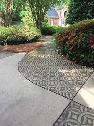 Learn the tricks of the trade in this step by step video on how to paint a co. Pin On Clt Links Diy Driveway Art Stencil