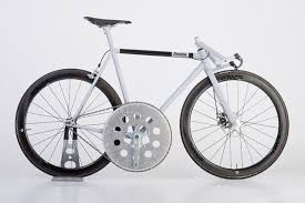 Land Speed Bike By Donhou Bicycles A Bike Designed To Go 100 Mph Look At The Size Of The Front Chainring It Has 104 Speed Bike Bicycle Fixed Gear Bicycle