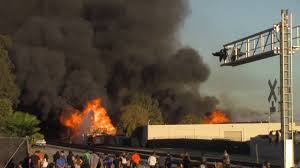 Read the latest breaking ontario news around the province. Ontario California Recycling Facility Fire Seen On The News Oct 21 2016 Youtube