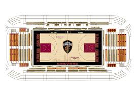 Quicken Loans Arena Seating Chart Luxury Cleveland Cavaliers