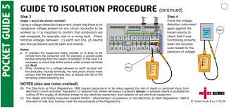 the importance of safe isolation electrical test and