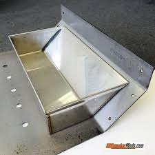 Stainless Steel Smoker Baffle Water Pan Custom Bbq Smokers Offset Smoker Smoker