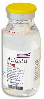 • aclasta should be used with caution when concomitantly used with other medicinal products that measurement of serum calcium before infusion of aclasta is recommended for patients with paget´s. Image Of Aclasta Infusion 5 Mg 100 Ml Mims Hongkong