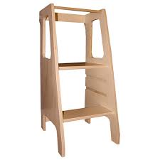 This stool will help your kid to reach high places and even the kitchen counter and help out with small chores. Bamboo Learning Tower For Toddlers Kids Step Ladder Stool Kitchen Helper Buy Ladder Stool Kitchen Helper Toddler Step Stool Product On Alibaba Com