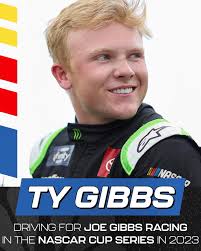 Welcome to the NASCAR Cup Series, Ty Gibbs. He'll drive the No. 54 for Joe  Gibbs Racing in 2023.