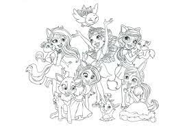 More images for malowanki do druku enchantimals » Ausmalbilder Enchantimals Fur Madchen Kostenlos Drucken