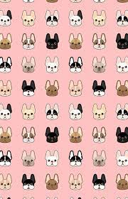 Frenchies Family Mask By Chee Sim Bulldog Wallpaper French Bulldog Wallpaper Dog Wallpaper