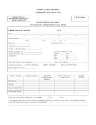 One could also consult an unemployment office to view. Online Bank Job Application Form Fill Online Printable Fillable Blank Pdffiller