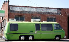 Image result for Green 1970 Motor Home