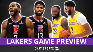 Lakers Vs Clippers Location Tv Network Game Time Preview Final Score Prediction Dec 22 2020 Youtube