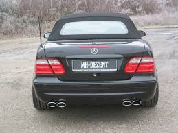 Mh Dezent 4 Rohr Sportauspuff V8 Mercedes Clk 430 Clk 55 Amg W208 Coupe Cabrio Mercedes Clk Sportauspuff Cabrio