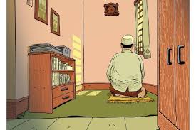 Untuk ilmu fiqih seperti sholat terdapat tata cara shalat menurut imam empat mazhab. Dekannews Heboh Gambar Ilustrasi Orang Sholat Di Postingan Akun Jokowi Menghadap Ke Selatan