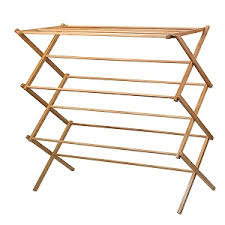 The most common feature for household essentials drying racks is collapsible. Amazon Com Home It Clothes Drying Rack Bamboo Wooden Clothes Rack Heavy Duty Cloth Drying Stand Home Kitchen