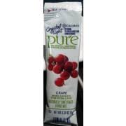 Crystal light is a low or zero calorie powdered drink mix marketed as. Crystal Light Pure Grape Naturally Sweetened Drink Mix Calories Nutrition Analysis More Fooducate