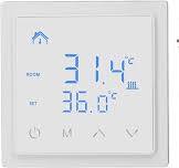 Smart Electric Floor Heating Thermostat 16A AC85V‑250V Home ...