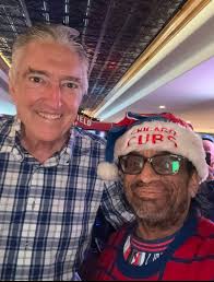 Going through some boxes and found these: Me, Pat Kennard & Tom Erickson  (photo-bombing) 1735 S. Hawkins Ave. Newsroom. Yours Truly with a Wonderful  Man, A Mentor, True Radio Pro and My