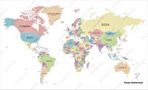 Planisferio con división política con nombres svalbard. Mapamundis De Todos Los Tipos La Web De Los Mapas Del Mundo