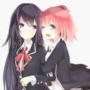 二人とも好きです イラスト 俺ガイル 作品