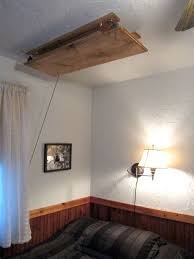 Paracord And Pulley Hanging Table Hanging Table Decor Interior Design