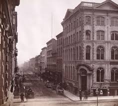 115 Sacramento Street East From Montgomery St San Francisco San Francisco Earthquake San Francisco Bay Area Places In California