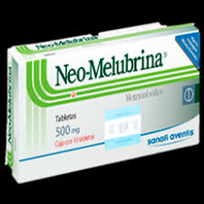 Neo Melubrina Metamizol Dolor Tabletas Sanofi Rx Traumatologia