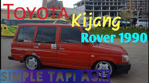 Btw klo menurut gue tergantung toyota kijang apa dulu, dulu kijang rover gue klo sasisny ga dicoak yg bagian blkgny ga bakal dapet jarak 2 jari antara roda dan fender, itupun maksimal 2 jari karna di sasisny tinggal 1 jari sama gardan, gue ngakalinny tambah 1 daun per + shock kayaba silver yg kerasny minta ampun + under axle (posisi per gue. Toyota Kijang Rover 1990 Menolak Tua Youtube