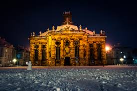 Luisenthal mine, luisenthal, saarbrücken, saarland, germany warndt mine, karlsbrunn, völklingen, saarbrücken, saarland, germany brennender berg, dudweiler (duttweiler), saarbrücken. Ludwigskirche Under Snow At Saarbrucken Saarland Ig Rohanification Germany