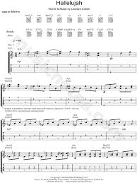 Maybe you would like to learn more about one of these? Jeff Buckley Hallelujah Guitar Tab In C Major Download Print Sku Mn0053379