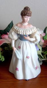 Homco Home Interiors Belle Of The Ball Porcelain Figurine 1463 Victorian House Interior Homco Victorian