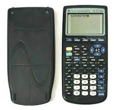 Texas Instruments Ti 83 Plus Graphing Calculator Black W Cover Tested Works Texasinstruments Graphing Calculator Ebay Finds Calculator