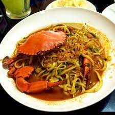 Mie Aceh Kepiting Kepiting Makanan Mie