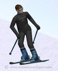 To turn, roll your knees and ankles in the direction you want to turn. How To Hockey Stop Online Ski Lessons Mechanics Of Skiing